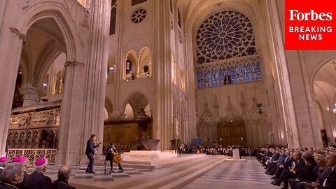 WATCH: Aerial Footage Shows Reconstructed Notre Dame Cathedral During Opening Ceremony