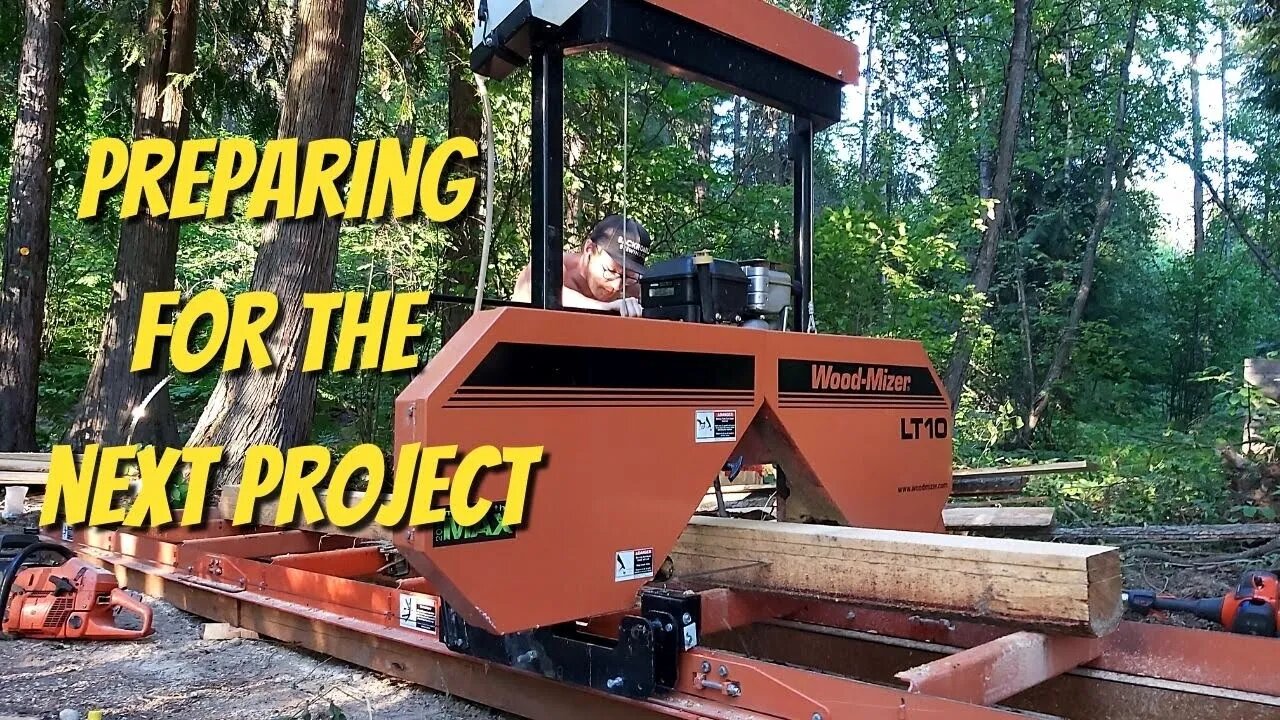 Milling Lumber For Our Next Big Project | Woodmizer LT10