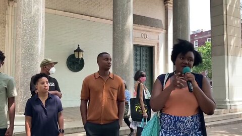 The Community Peace Prayer And Prayer Walk hosted by @NYPD77Pct @77thpctcouncil 7/9/2022 @