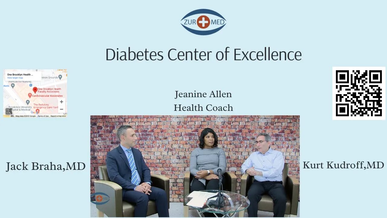 Diabetes Center of Excellence.#drkurtkodroff#jeanineallen#onebrooklynhealth#drjackbraha#zurmed