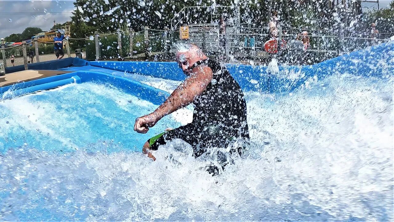 flowrider - Jack "the ripper" - 8 (turn volume down) at Soak City, Kings Island