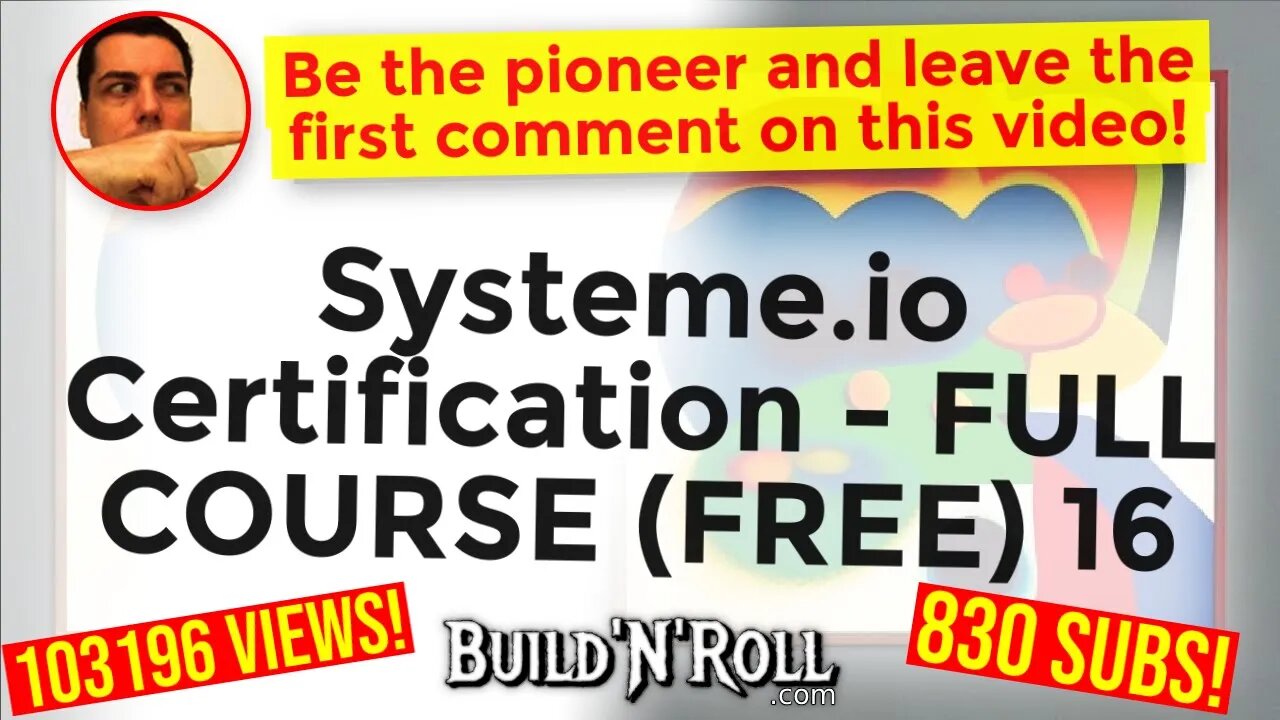 Systeme.io Certification - FULL COURSE (FREE) 16