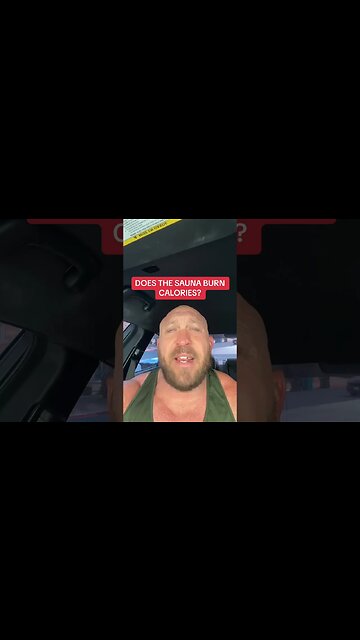 Does The Sauna Burn Calories? 🔥 🥵