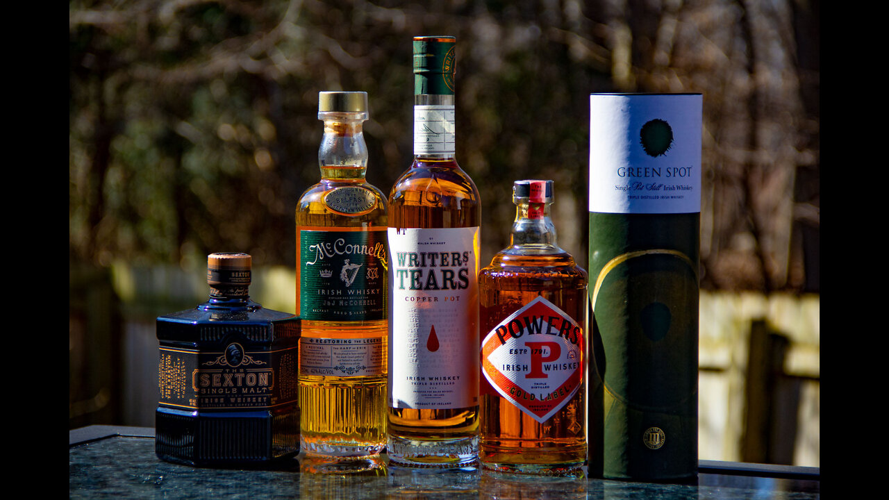 Beautiful Bourbon | Bourbcast | Tasting 5 Irish Whiskeys on St. Patrick's Day