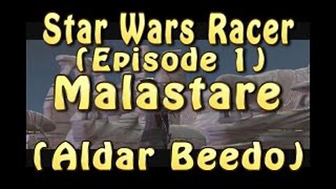 Star Wars Racer (Episode 1) Malastare (Aldar Beedo)