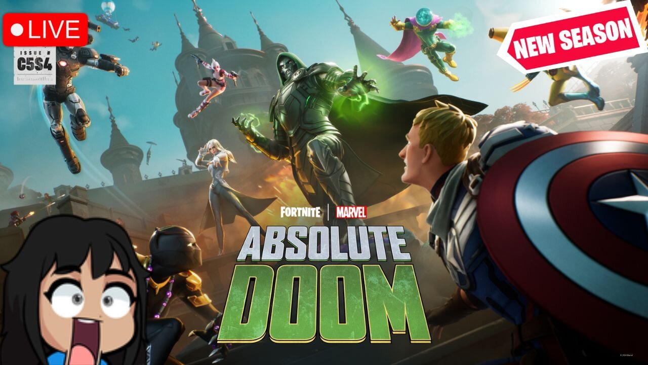 🔴LIVE: NEW FORTNITE SEASON IS HERE (C5S4) Absolute Doom