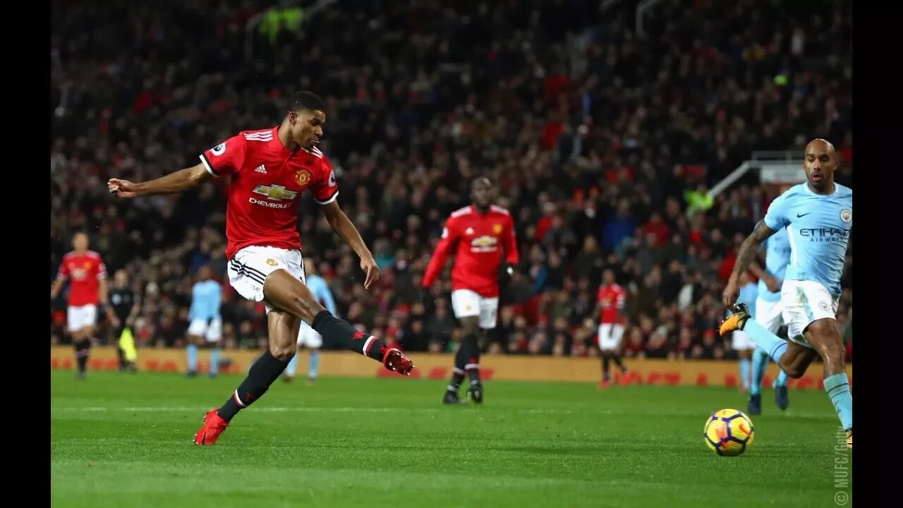 Gol de Rashford - Manchester United 1 x 2 Manchester City - Narração de Fausto Favara