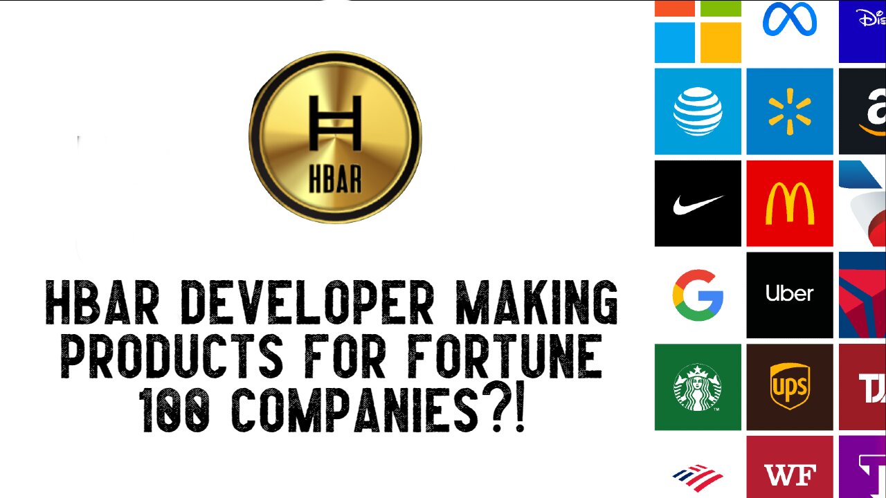 HBAR Developer Making Products For Fortune 100 Companies?!