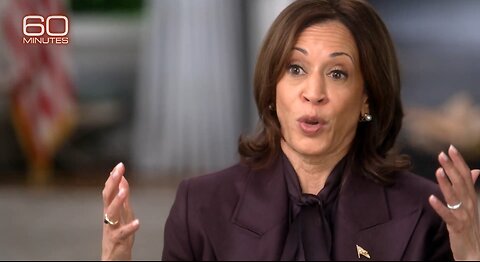 60 Minutes Host Tells Kamala She's Not Living In The Real World