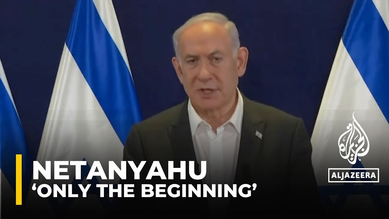 Netanyahu says retaliation against Hamas 'only the beginning'