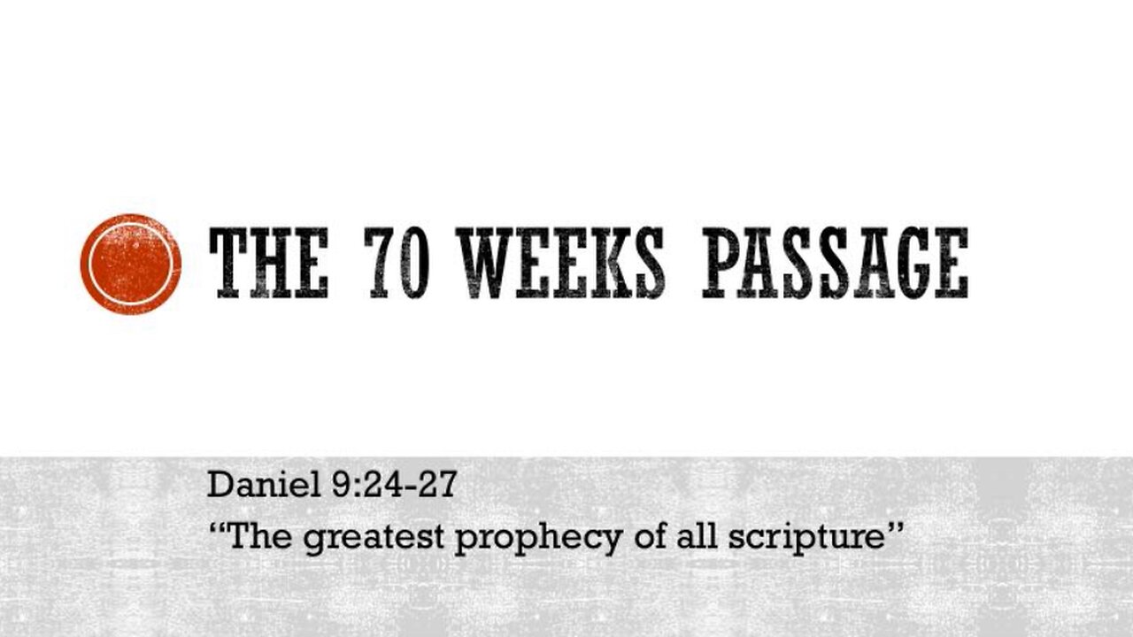 Skyfall 2018: The 70th Week of Daniel by Pastor Ted Nienstedt