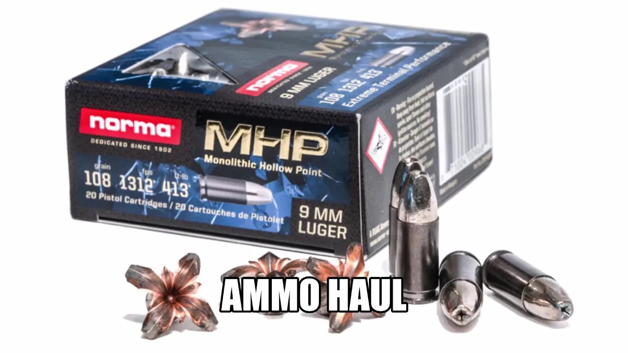 Norma Ammo haul!