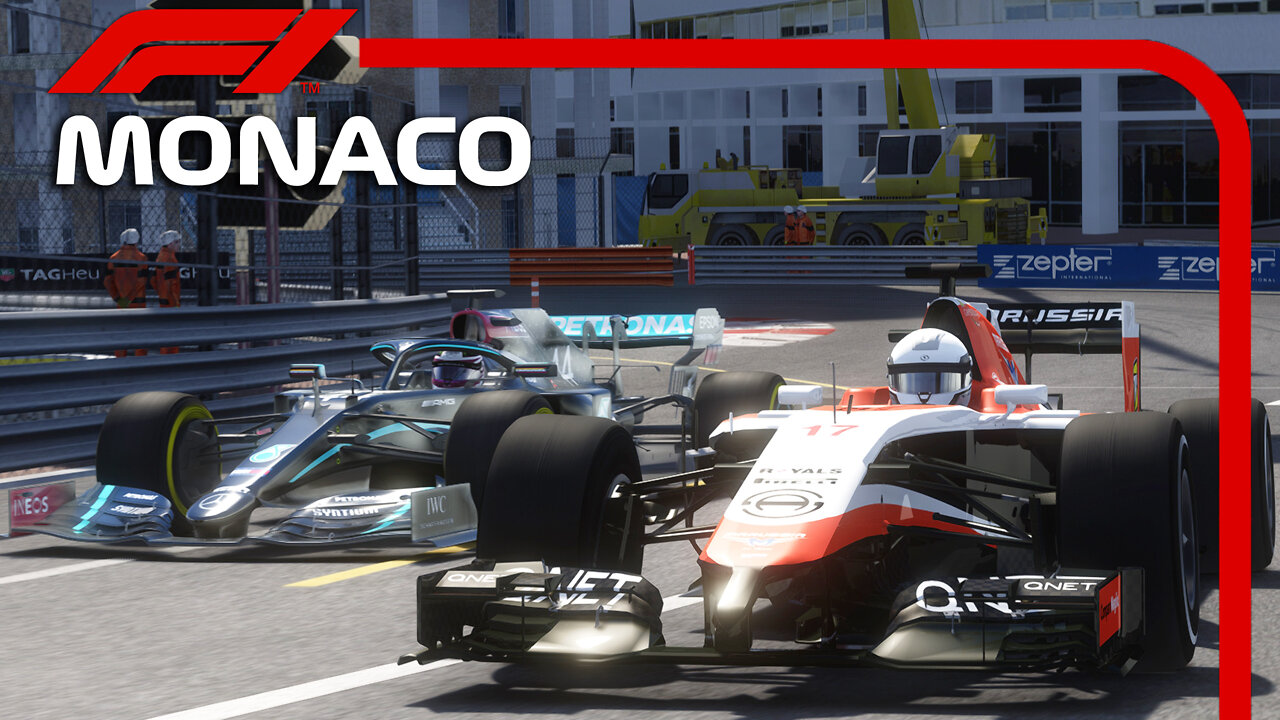 Mercedes AMGF1 W11 vs Marussia MR03 | Monaco GP | Assetto Corsa Reshade