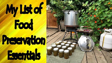 Food Preservation Essentials