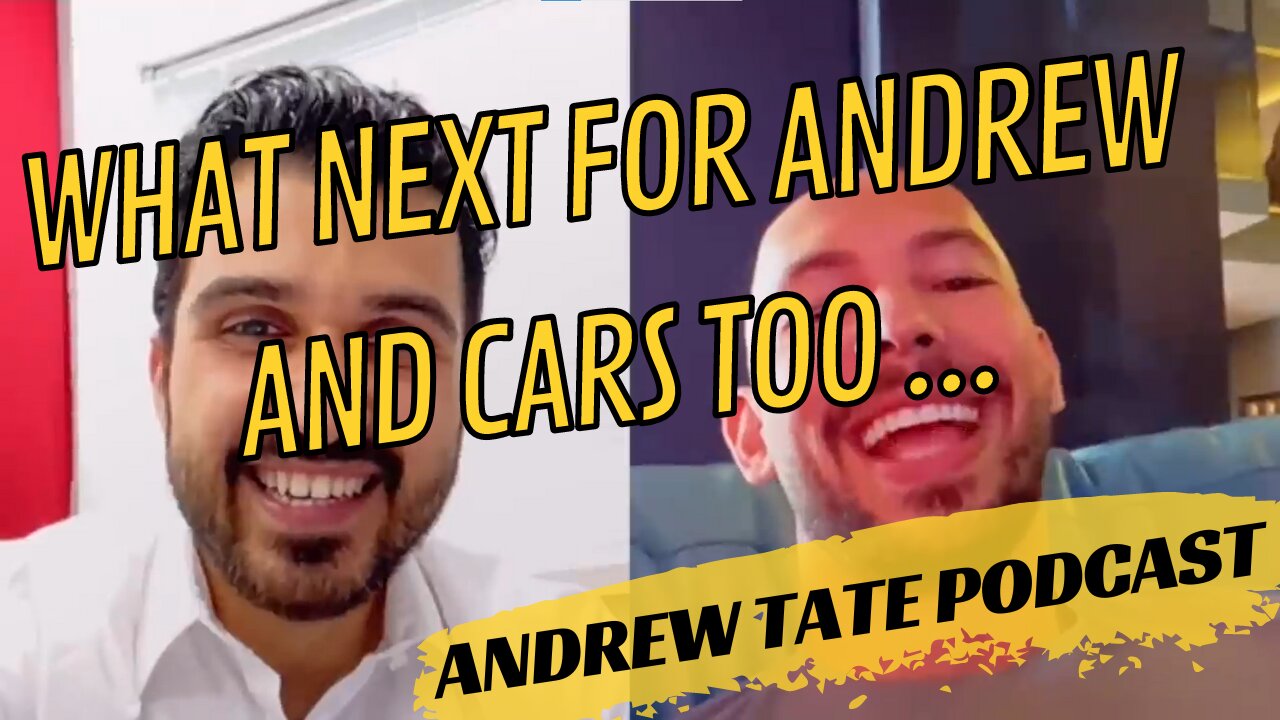 Andrew Tate Upbringing, Cars, Future Interviewed by Chad Nasr Cars Money Podcast