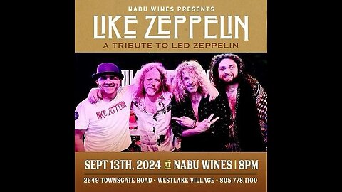 Like Zeppelin Live at Nabu Wines