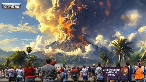 Horrible today: Live Footage Yellowstone Volcano Giant Magma Dome explosion threatens millions lives