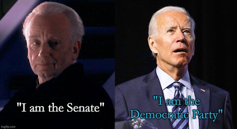 Senator Biden and Palpatine Rise to Power