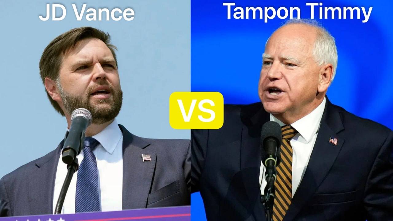 VP Debate JD Vance vs Tim Walz - WATCH PARTY! 10.01.2024 - 9pm ET