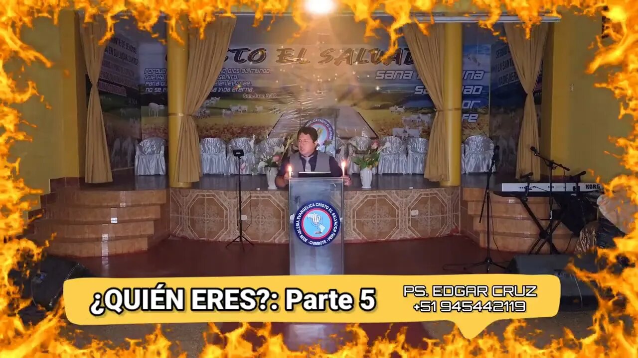 ¿QUIÉN ERES?: Parte 5 - EVANGELISTA EDGAR CRUZ