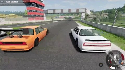 BeamNG.Drive Chases Drag Races