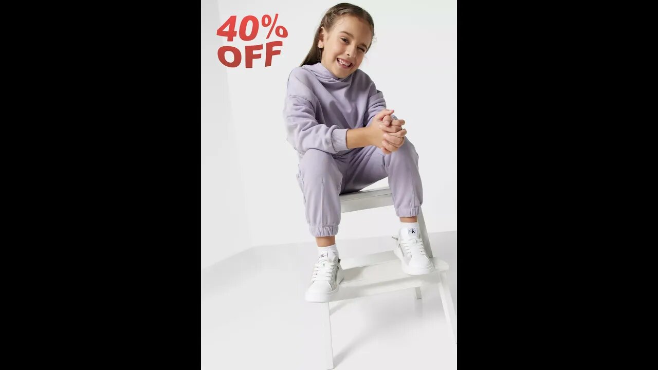 Calvin Klein Jeans and Kids Monogram Sweatpants are now 40% off