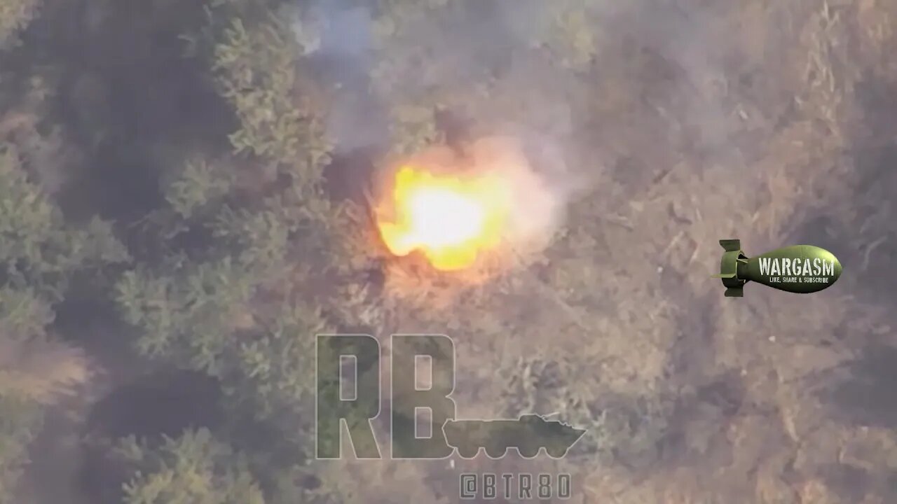 M777 howitzer hit with Russian Lancet kamikaze drone