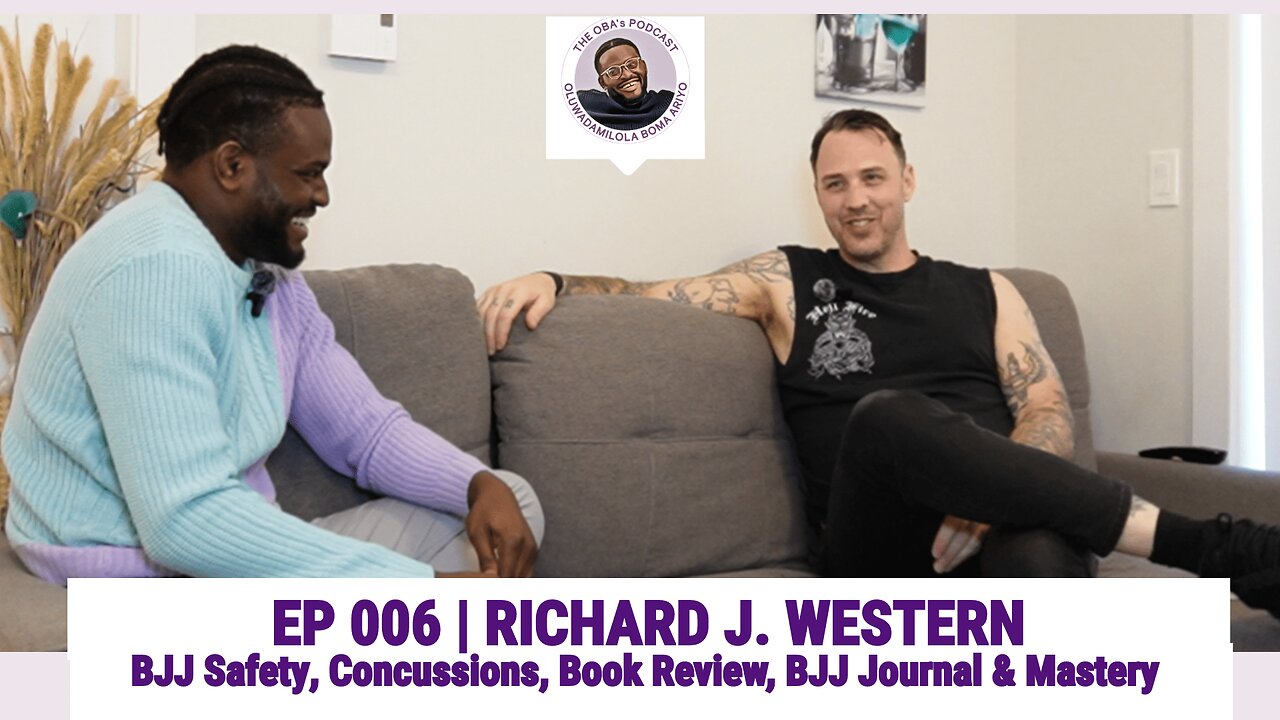 The OBAs Podcast #6 | Richard J. Western | BJJ Safety, Concussion, Book Review, BJJ Journal Mastery