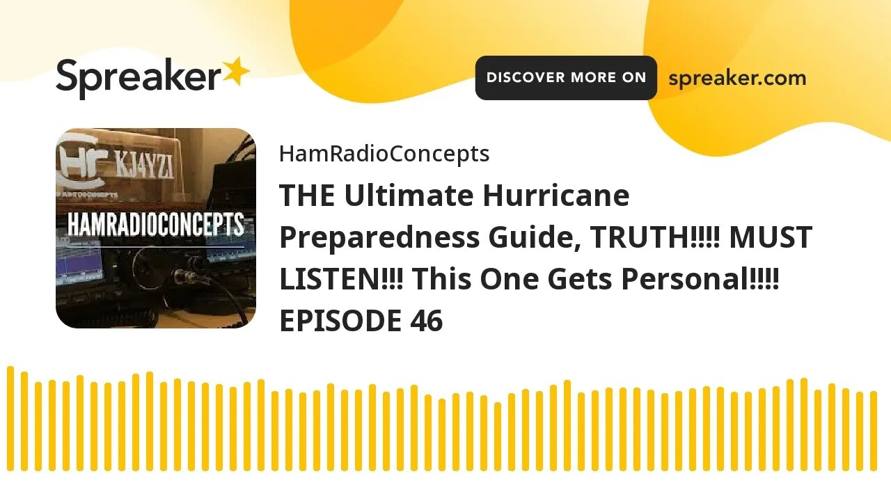 THE Ultimate Hurricane Preparedness Guide, HamRadioConcepts podcast, Episode 46