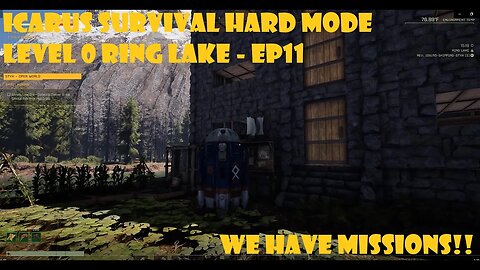 Icarus Survival Hard Mode LVL 0 Start - Ring Lake EP11