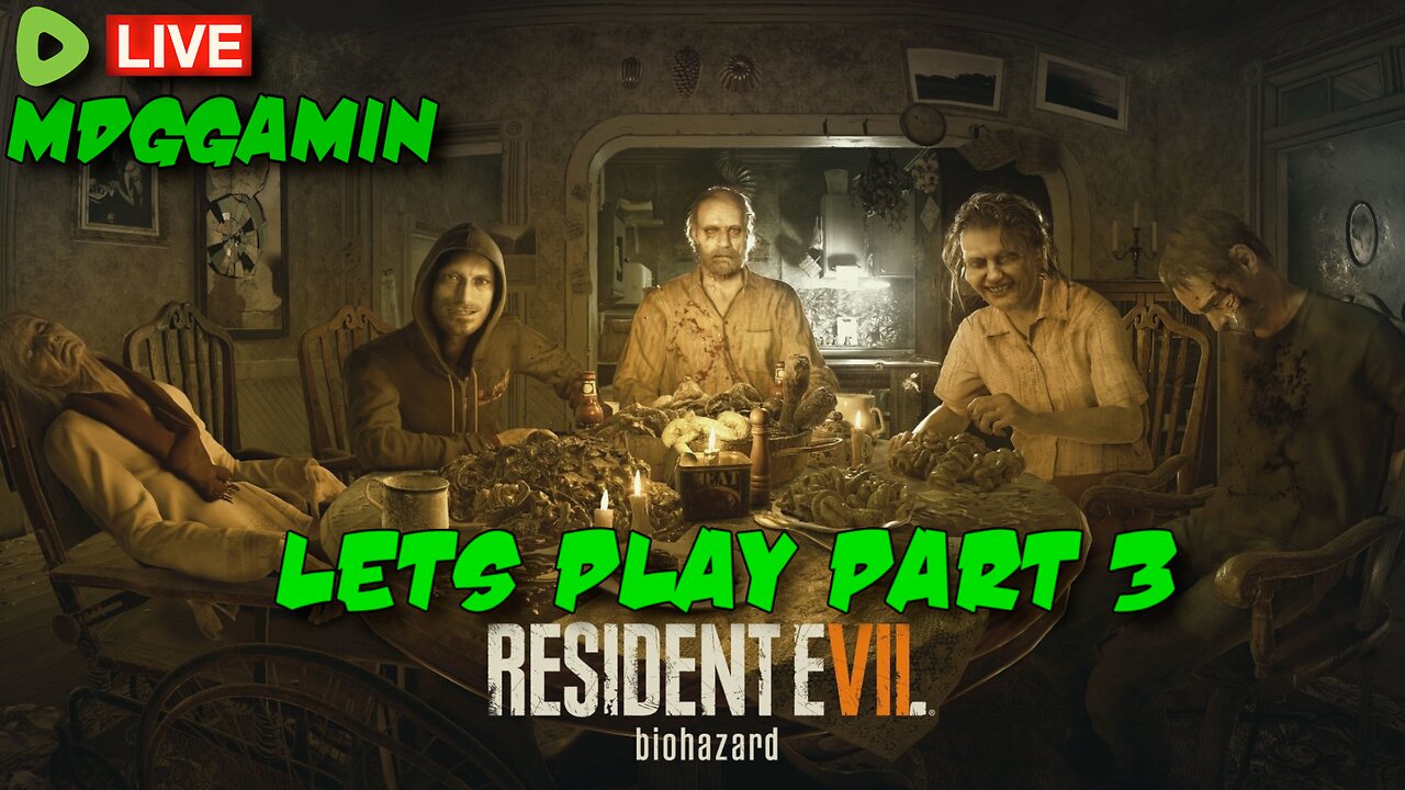 🔴LIVE- Resident Evil 7 Biohazard -Part 3 Never Go Into Strange Houses - #RumbleTakeover