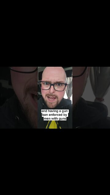 men with guns enforcing gun bans?