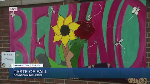 Magical Mural at Taste of Fall