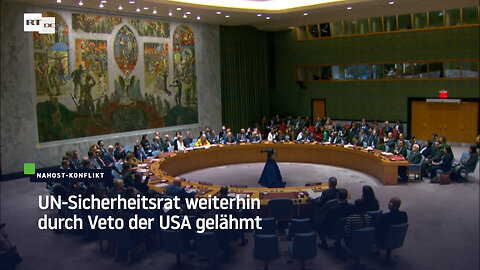 UN-Sicherheitsrat weiterhin durch Veto der USA gelähmt