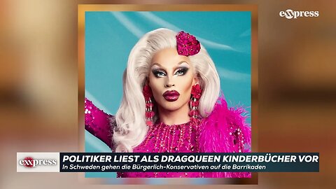 Alter Schwede! Stockholmer Politiker liest als Dragqueen Kinderbücher vor