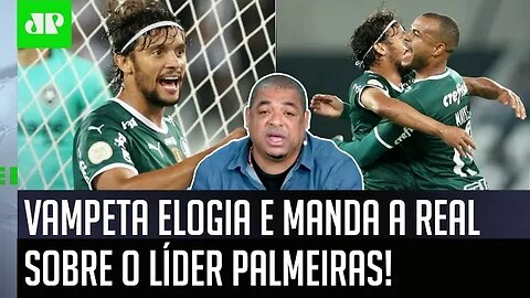 "É CERTEZA, cara! O Palmeiras agora NÃO VAI..." Vampeta EXALTA o LÍDER e MANDA A REAL!