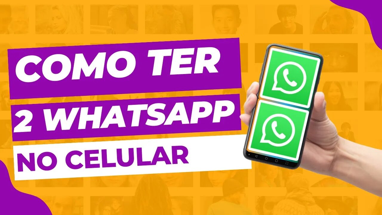 Dois WhatsApp no mesmo Celular.