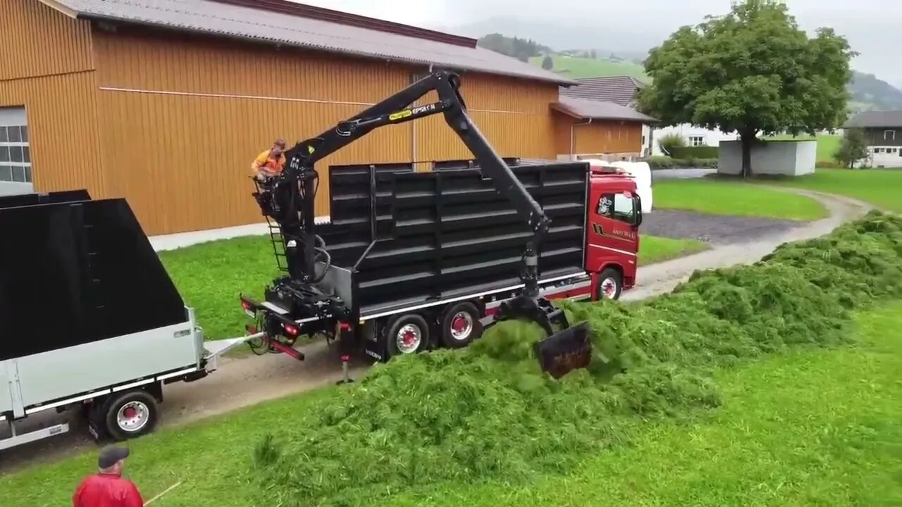 Geri Wicki Transporte Grastransport für Trocknungsanlage-6