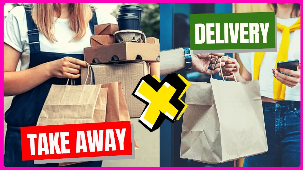 Qual a diferença entre delivery e take away?