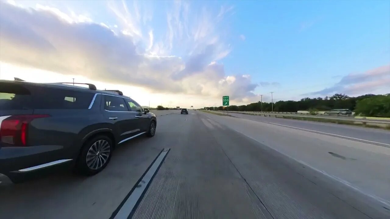 Lovely Sky on a Motorcycle Ride ASMR