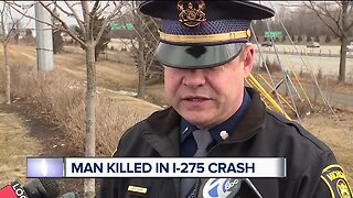 Man killed in I-275 crash in Oakland County