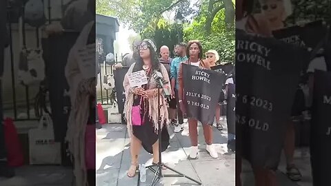 Curtis Davis Vigil #closerikers #haltsolitary 7/25/23