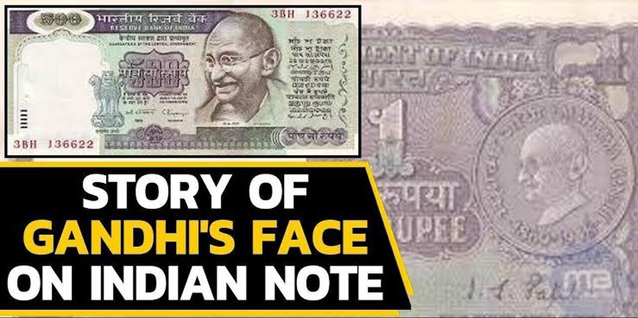 Mahatma Gandhi Photo Printed on Indian Currency:
