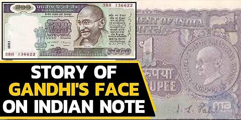 Mahatma Gandhi Photo Printed on Indian Currency: