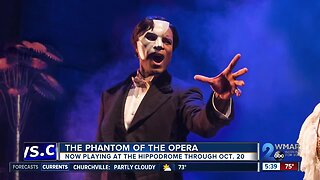 The Phantom of The Opera, now playing at The Hippodrome through Oct. 20