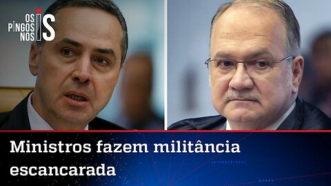 Ao lado de Barroso, Fachin diz que Brasil vive populismo autoritário