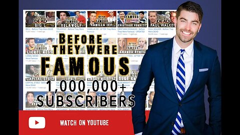 BEFORE THEY WERE FAMOUS - CHANNEL TRAILER