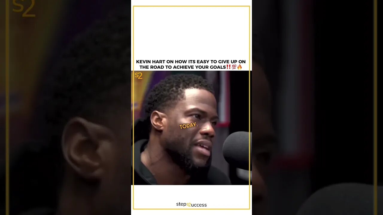 Kevin Hart explains what THE JOURNEY means 🪜 Keep Steppin you F*ckin STEPPER👣 #shorts #kevinhart