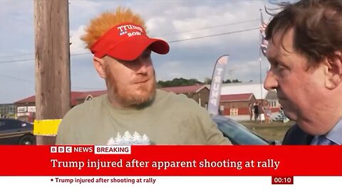 Rally-goer saw the shooter