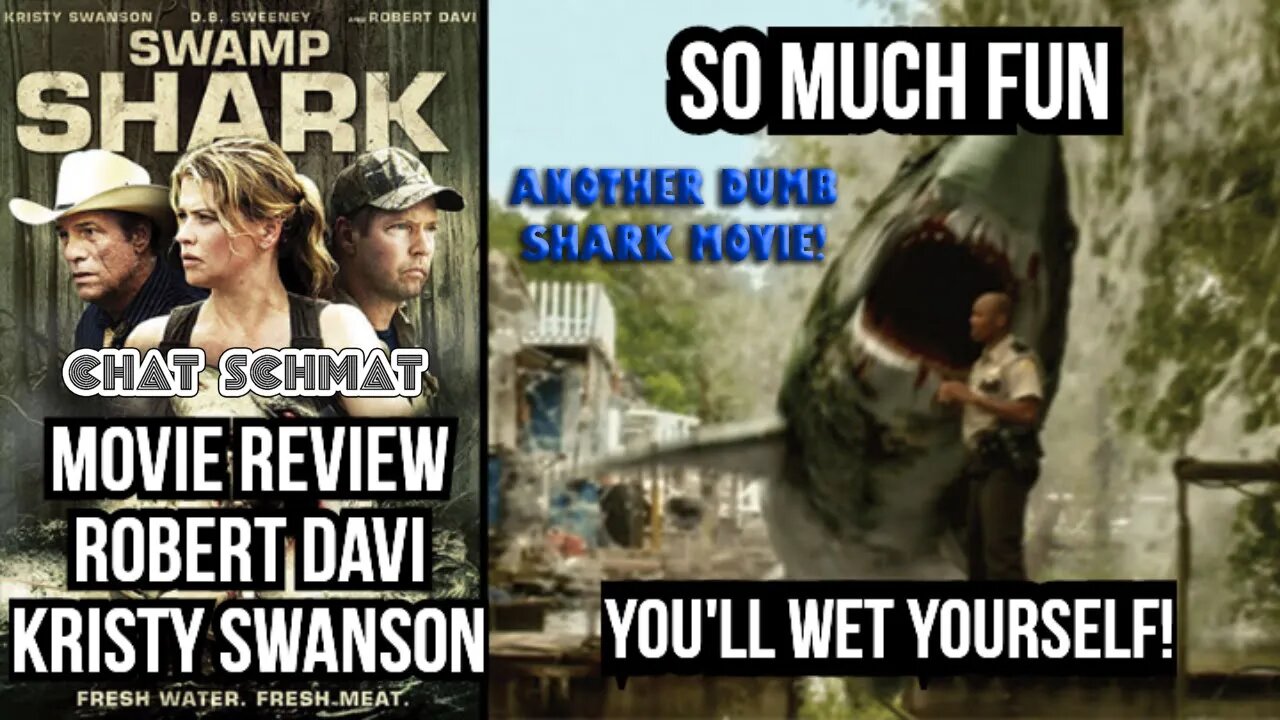 SWAMP SHARK KRISTY SWANSON ROBERT DAVI (First Time Watching) In-Depth Movie Review Sharkfest Podcast